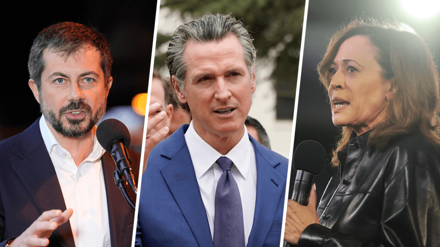 Harris, Newsom, Democrats aren’t trying to hide their presidential aspirations