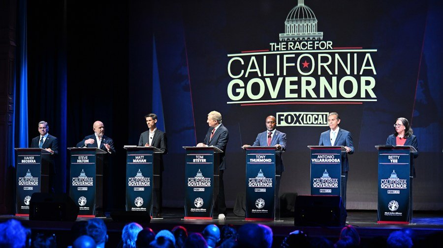 Hilton, Steyer lead the pack in crowded California governor's race: Poll 