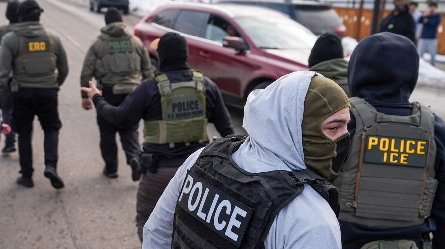 French widow detained by ICE after GI husband's death released, returns to France 