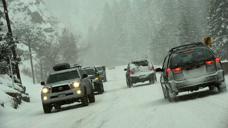 Winter Storm Warning: 12-24 Inches of Snow To Slam Highways Across Colorado, Wyoming, Utah & Idaho