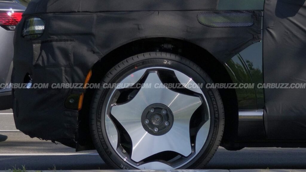 Spied: Genesis GV90 Looks Production Ready, Concept Wheels And All