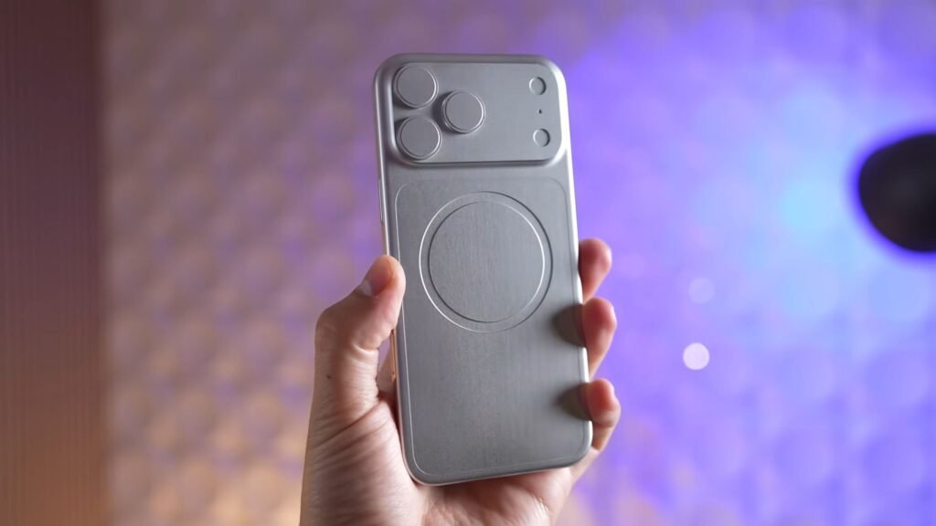 iPhone 18 Pro Max Dummy Unit Spotted: Bigger Cameras, Smaller Dynamic Island