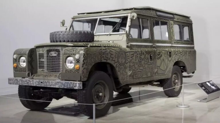 Keith Haring's Art Cars Are On Display In New York Right Now And You Have To Go See Them