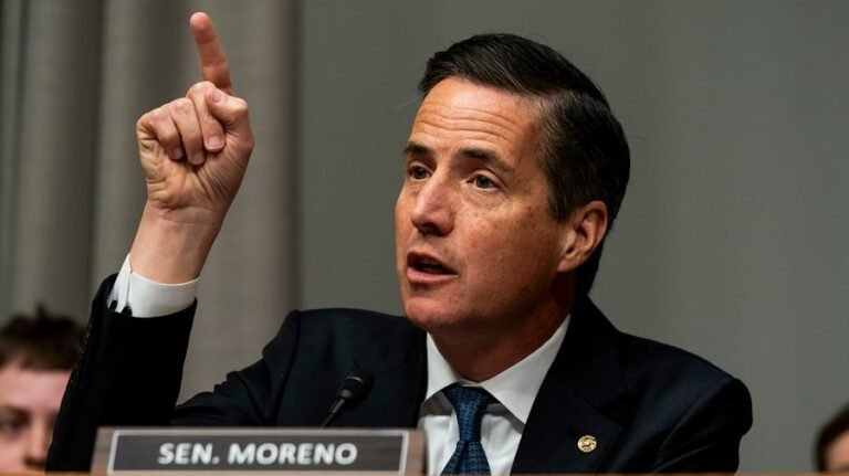 Moreno introducing resolution banning senators from prediction markets