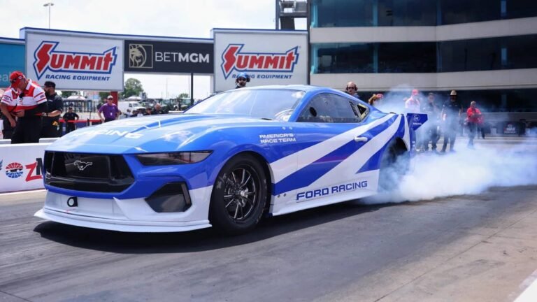 Ford Just Built a 2,200-HP Electric Mustang That Runs 6.8 Seconds