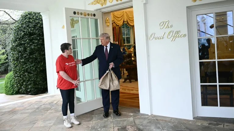 The White House DoorDash fiasco is a snapshot of a presidency in free fall