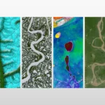 NASA made a typeface using satellite images of the Earth