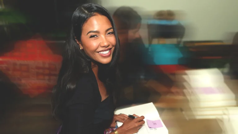 Good American CEO Emma Grede says working from home is “career suicide”