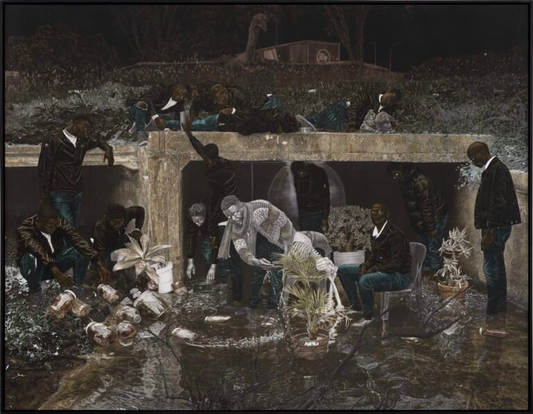 Cinga Samson Conjures Mystery and the Sublime in Large-Scale Oil Paintings