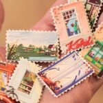 Laura K. Sayers’ Vibrant Postage Stamps Celebrate the Beauty of Everyday Moments