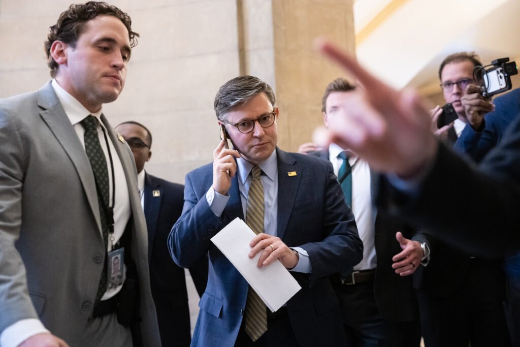 ‘It’s going to be a circus’: Inside Mike Johnson’s grueling week’