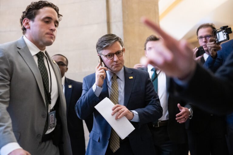 ‘It’s going to be a circus’: Inside Mike Johnson’s grueling week’