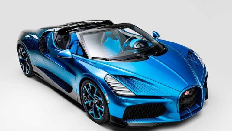 Bugatti W16 Mistral “Fly Bug” Is Inspired by a Dragonfly