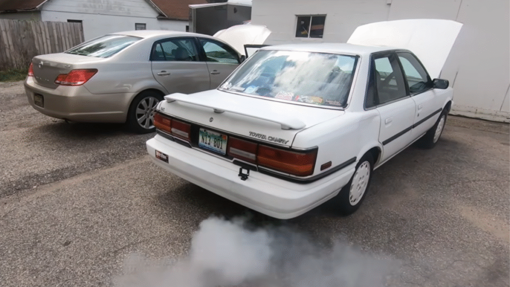 This 330,000-Mile Toyota Camry Burned 2.7 Quarts of Oil in Just 500 Miles