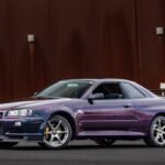 This 1999 Nissan Skyline GT-R V-Spec Pairs Midnight Purple With Just 6,000 Miles