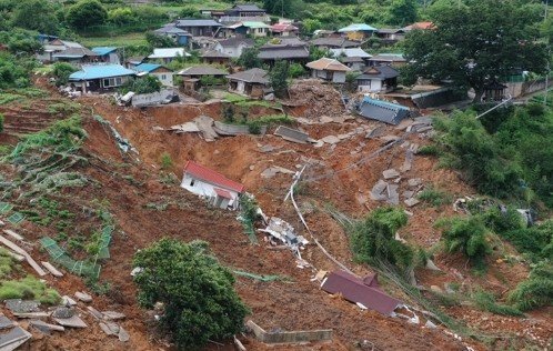 The 19 July 2025 landslide at Sangneung village in South Korea