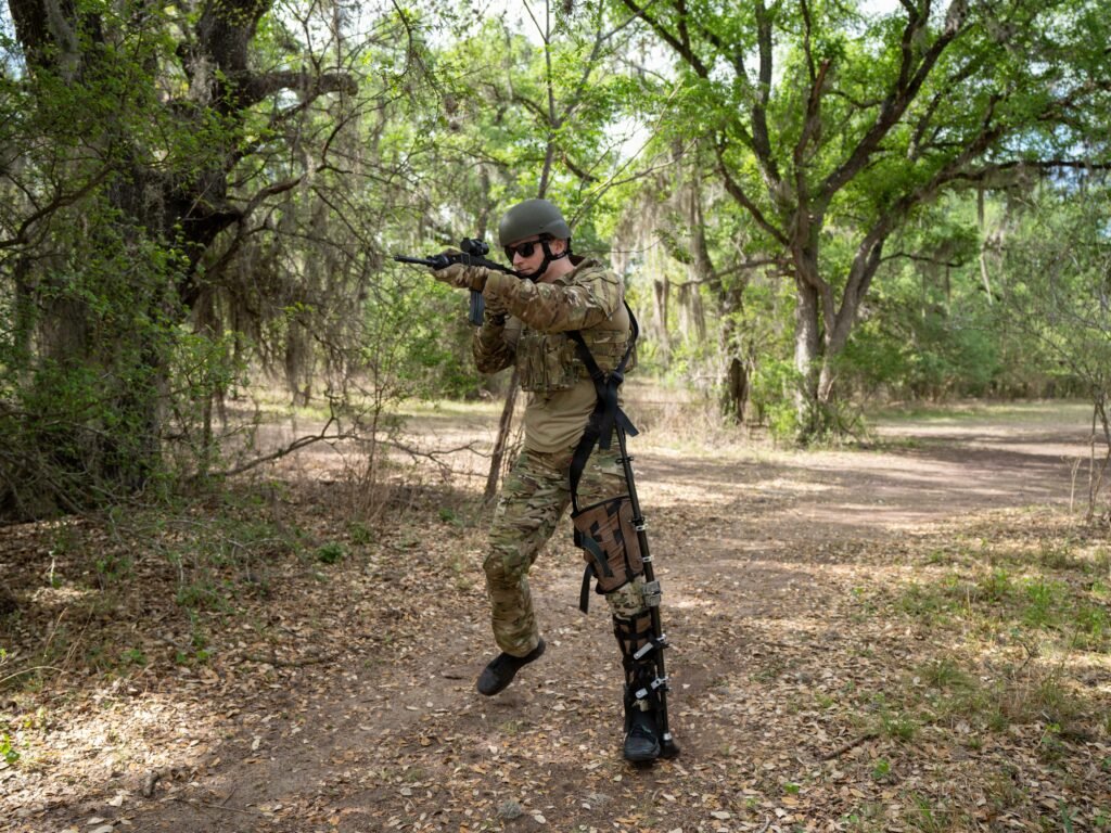 The US Army built an exoskeleton for injured troops to stand and walk for themselves from combat