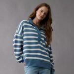 American Eagle Women’s Big Hug Henley Sweatshirt only $17.98 (Reg. $60), plus more!
