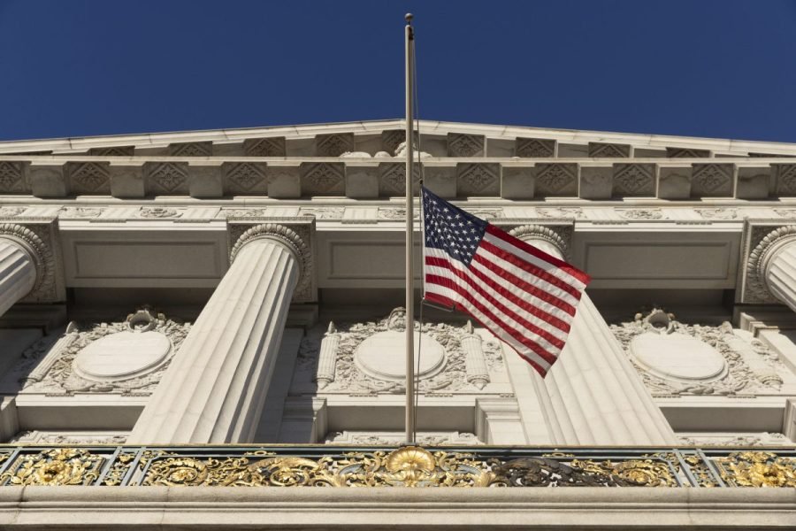 Why US flags are flying at half-staff on Friday, and the proper way to lower yours