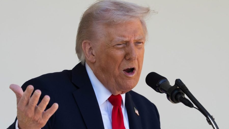 Watch live: Trump gives remarks from Rose Garden