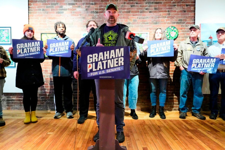 Loathing of Trump drives liberals to back a very flawed Maine Democrat