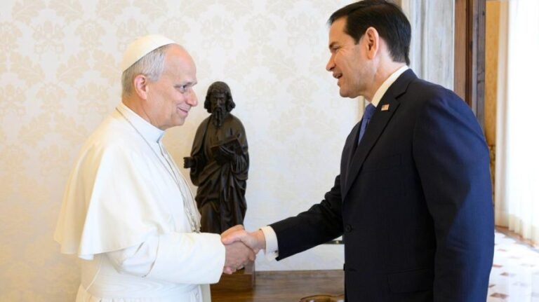 Rubio meets with Pope Leo at Vatican