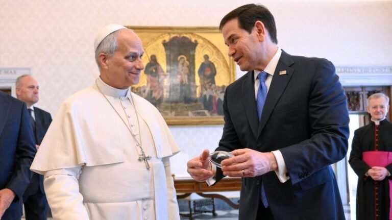 Rubio seeks to smooth tensions with Pope Leo
