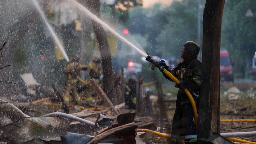 Russia warns foreign nationals to leave Kyiv after large attack