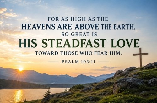 As High As the Heavens – Psalm 103:11-12