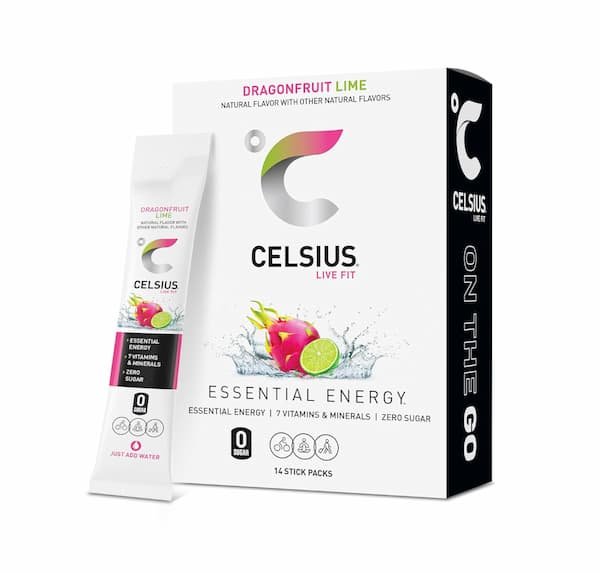CELSIUS On-The-Go Powder Sticks, 14-Count only $5.70 shipped (Reg. $11!)