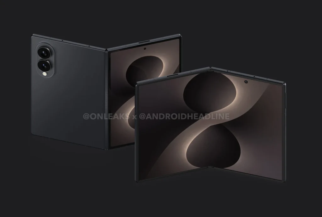 Front Design of Samsung’s Wide Fold Just Leaked Thanks to One UI 9