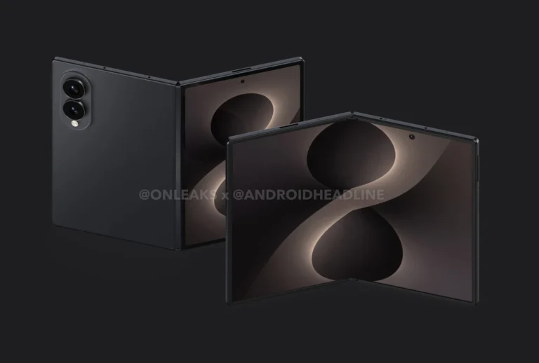 Front Design of Samsung’s Wide Fold Just Leaked Thanks to One UI 9