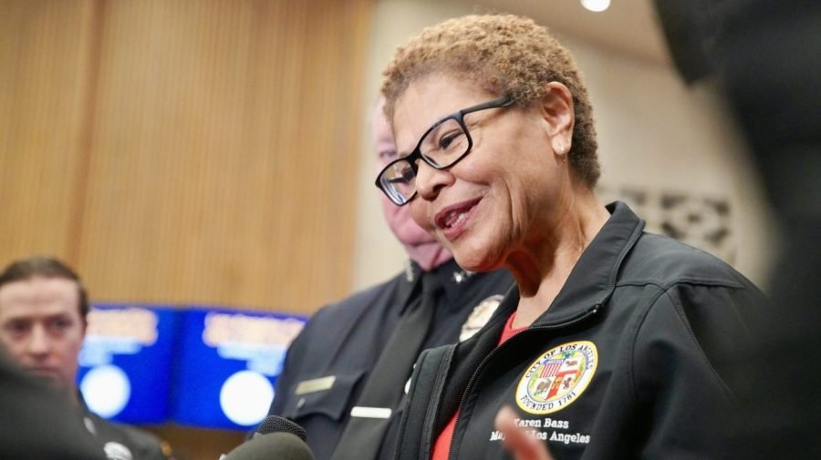 Bass spars with primary challengers at LA mayor's debate