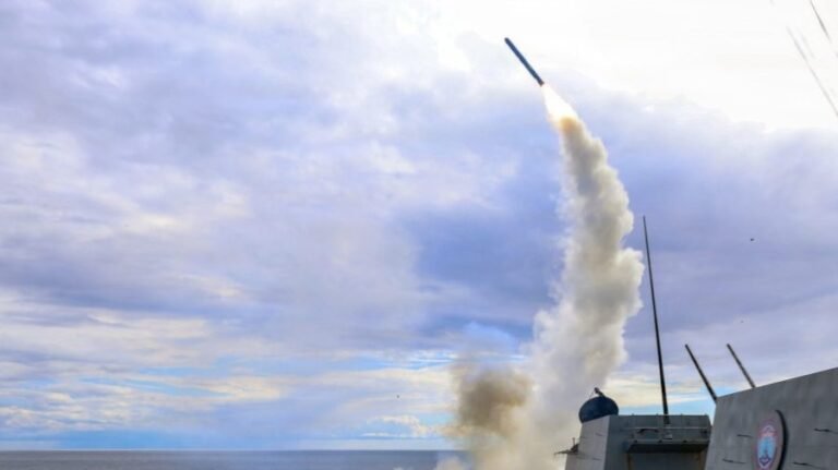 US strikes military targets in Iran after attacks on destroyers in Strait of Hormuz: Centcom