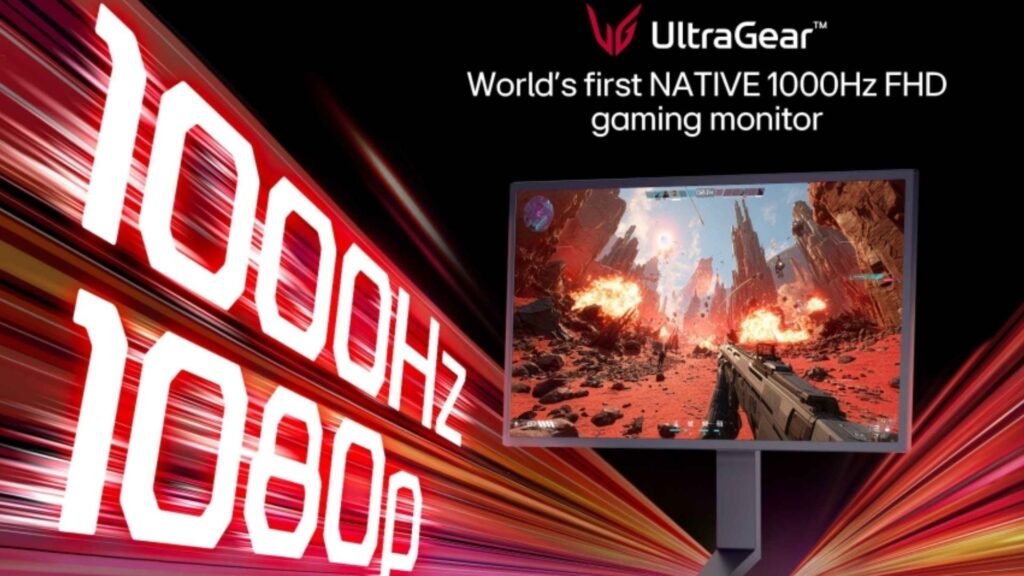 LG Unveils "World's First" Native 1,000Hz UltraGear Gaming Monitor