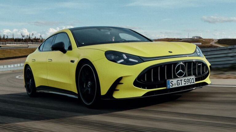 New Mercedes-AMG GT 4-Door Coupe: mega EV revealed with astonishing stats