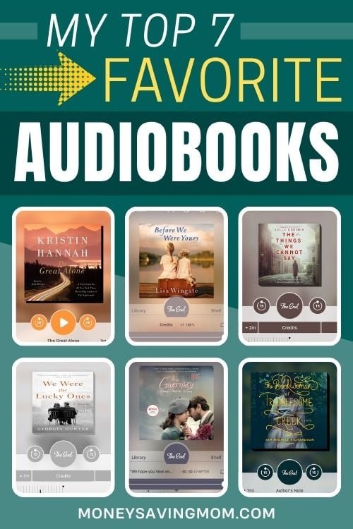 My Top 7 Favorite Audiobooks