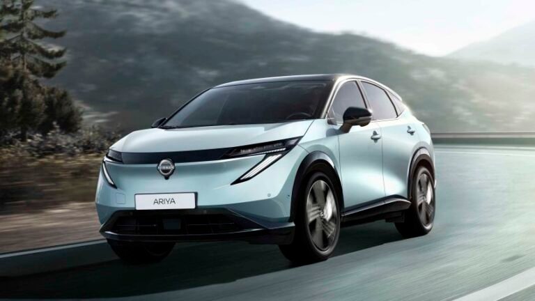 New Nissan Ariya facelift - pictures