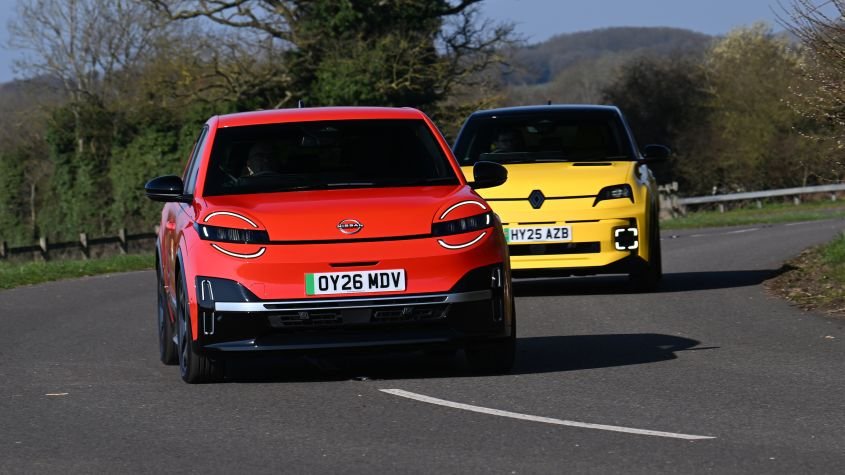 Renault 5 and Nissan Micra - pictures