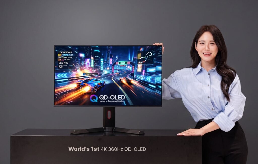 Samsung's New QD-OLED Panel Finally Gives Gamers 4K and 360Hz at the Same Time