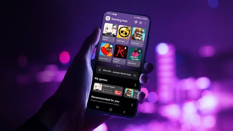 Samsung Starts Gaming Hub Beta Testing with Smarter Recommendations and Better Controls
