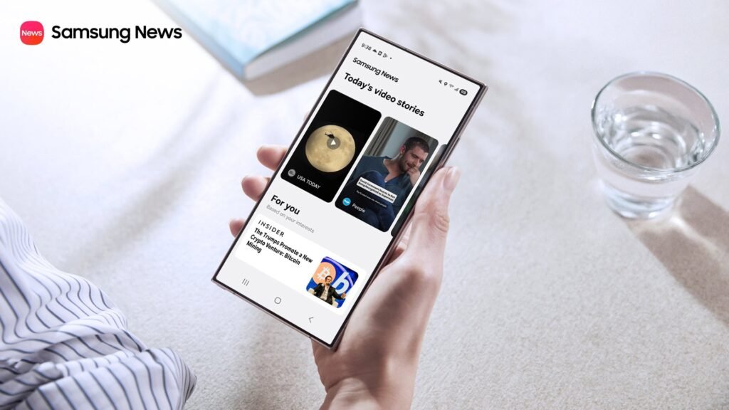 Samsung News will now show short-form video in its curated collection