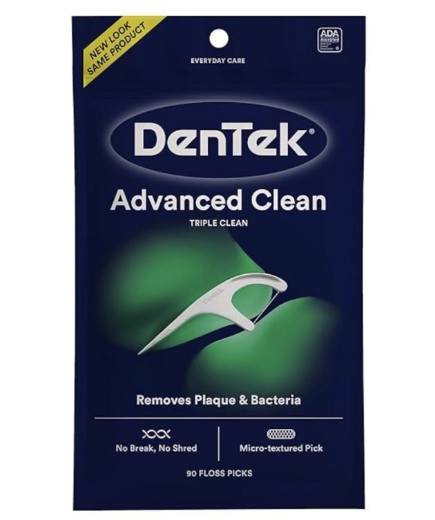 DenTek Triple Clean Advanced Clean Floss Picks, 90 Count only $1.42 shipped, plus more!!