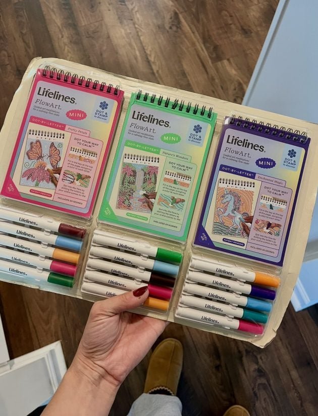 Lifelines FlowArt Mini Activity Pads, 3-Pack only $17.99 (Reg. $25!)