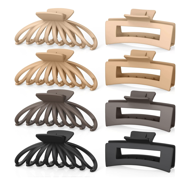 Large Nonslip Claw Clips (8 pack) only $4.74!