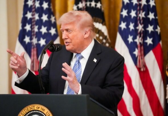 Trump slams Coney Barrett, Gorsuch over tariff decision