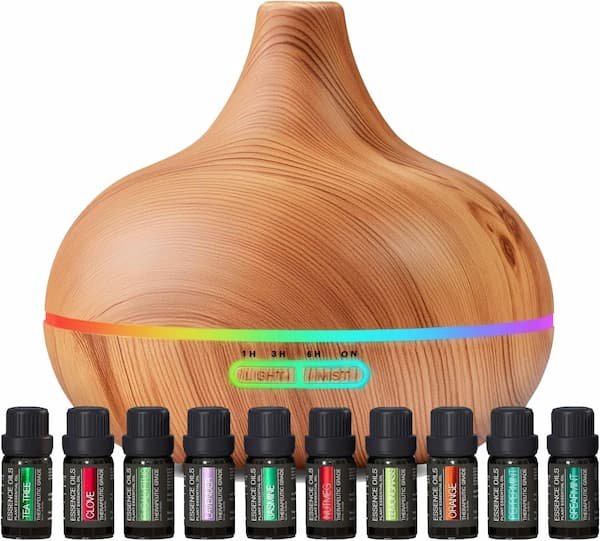 Aromatherapy Diffuser & Essential Oil Set only $19.99 (Reg. $35!)