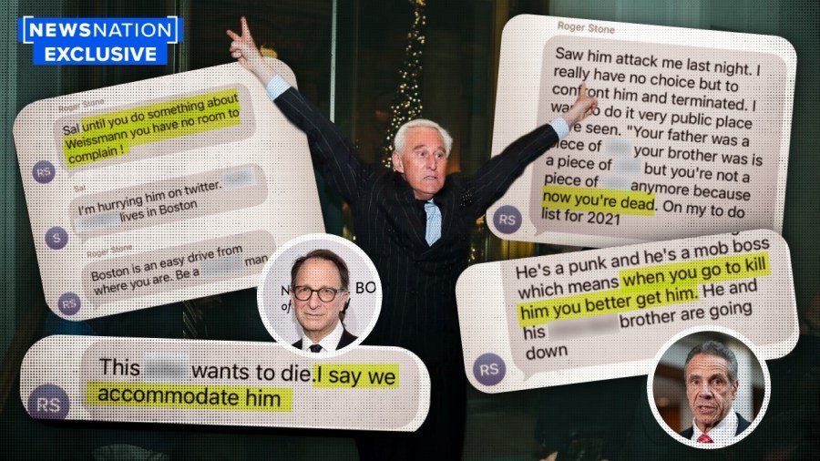 Roger Stone allegedly threatened political retribution against Cuomo brothers, others in text messages