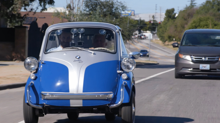 Jay Leno Drives The Tiny BMW That Helped Save The Brand