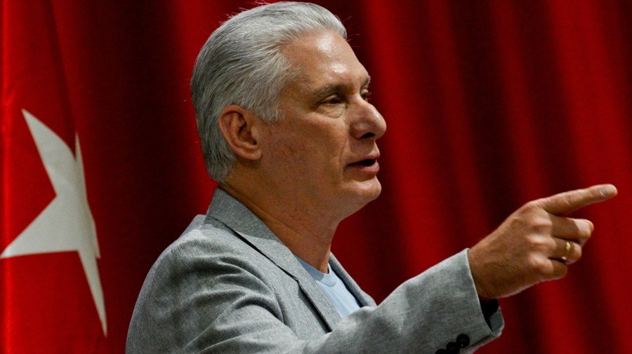 Cuba's president warns of 'bloodbath' if US takes military action